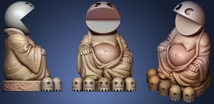 Pac Man Buddha